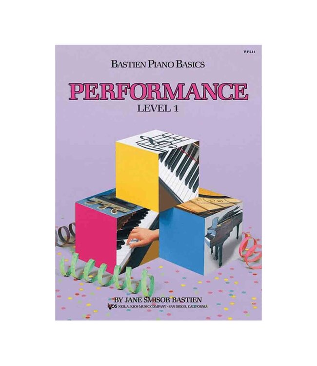 Bastien WP211 Piano Basics Performance - Level 1