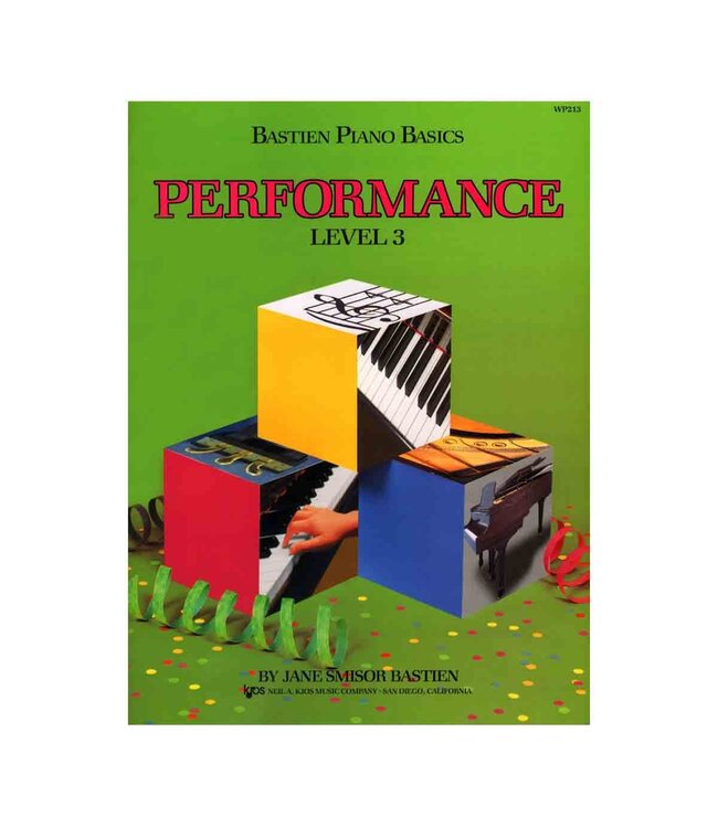 Bastien WP213 Piano Basics Performance Level 3