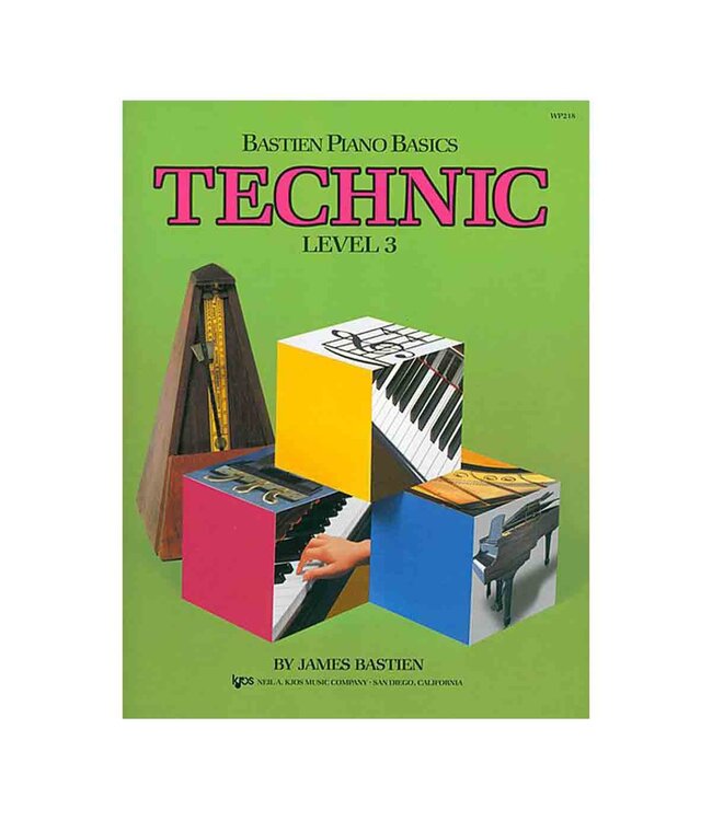 Bastien WP218 Piano Basics Technic Level 3