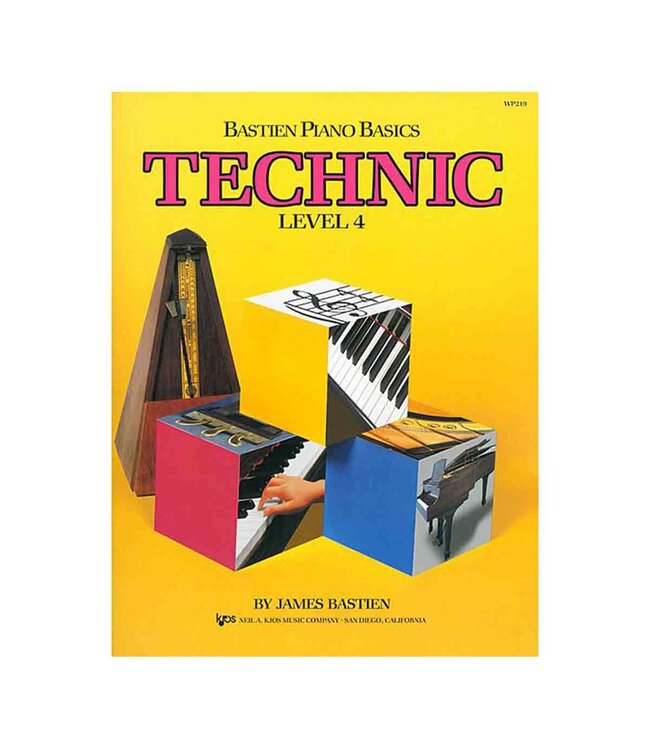 Bastien WP219 Piano Basics Technic Level 4