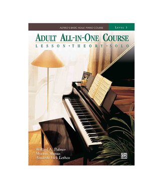 Alfred Publishing Alfred's Adult All-In-One Course Book 3 Piano Method Book