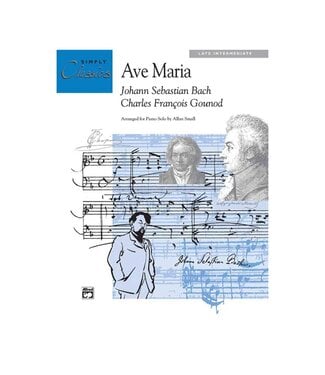Alfred Publishing Ave Maria By Gounod Late Intermediate Piano - Simply Classics Series