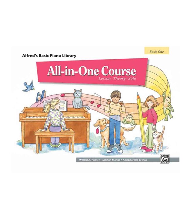 Alfred's Basic All In One Piano Book 1