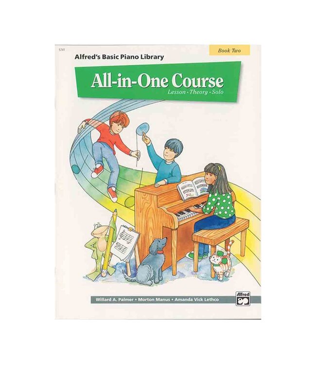 Alfred's Basic All-In-One Piano Course Book 2