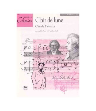 Alfred ALFRED'S CLAIR DE LUNE DEBUSSY LATE ELEMENTARY