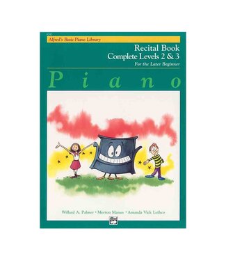 Alfred Publishing Alfred's Complete Recital Levels 2 & 3 Piano Book