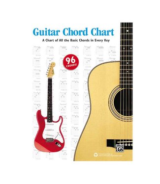 Alfred Publishing Alfred's Guitar Chord Chart