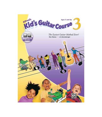 Alfred Publishing Alfred's Kid's Guitar Course 3 Book & Online Audio