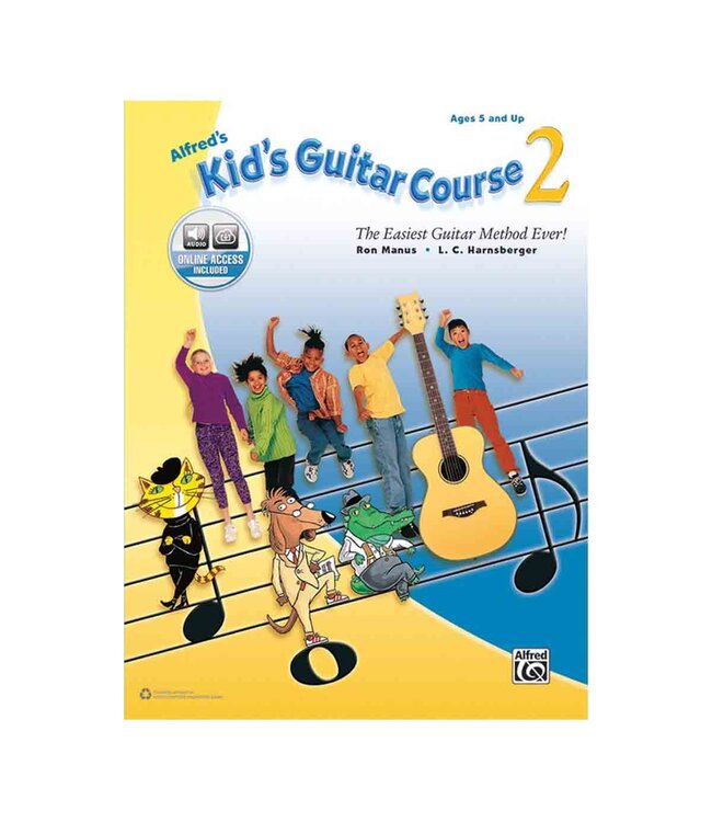 ALFRED KIDS GUITAR COURSE 2 BK/CD