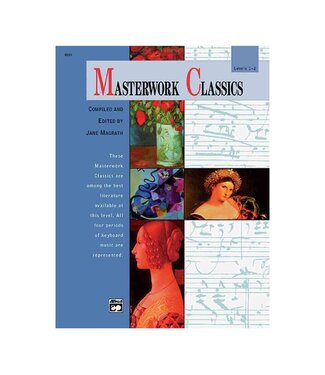 Alfred ALFRED'S MASTERWORK CLASSICS LEVEL 1 & 2