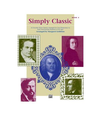Alfred Publishing Alfred's Simply Classic Volume 2 Piano Book