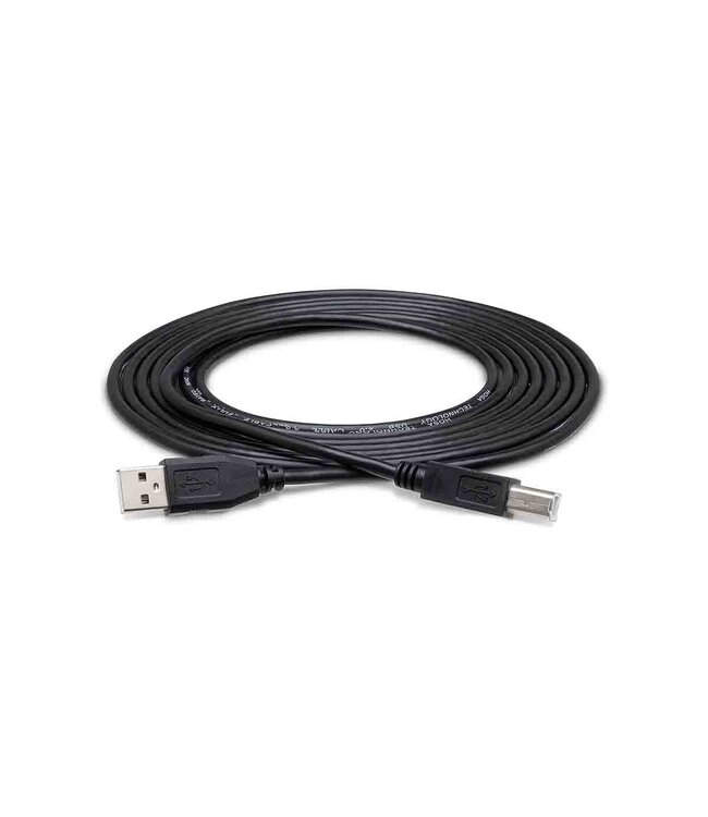 Hosa USB-A to USB-B Cable - 10 Feet -USB210AB