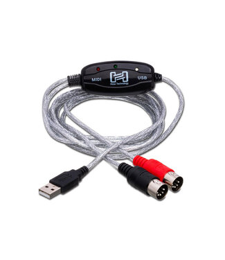 Hosa HOSA USB A TO DUAL MIDI INTERFACE CABLE