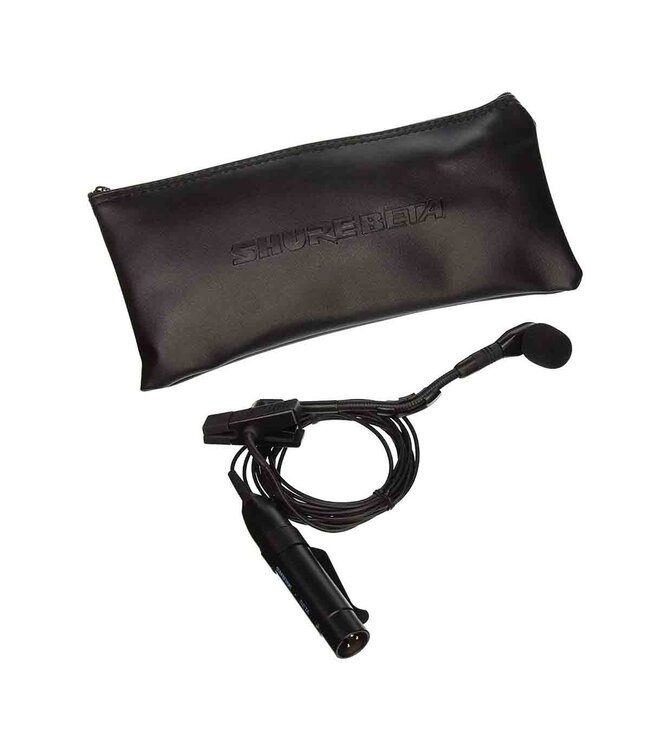 SHURE BETA 98H/C MINIATURE INSTRUMENT MICROPHONE W/BAG, CLAMP & WINDSCREEN Roxy Music
