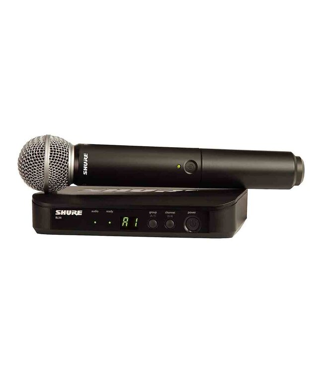 Shure BLX24/SM58 Wireless Handheld Microphone System