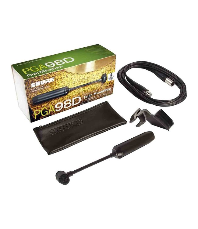 Shure PGA98D-XLR Small-diaphragm Cardiod Condenser Drum Microphone