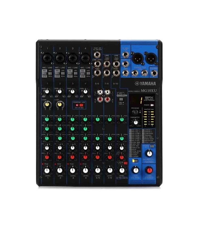 MG10XU 10-Channel Mixer - Black