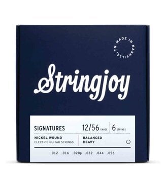 Stringjoy STRINGJOY SIGNATURES NICKEL WOUND ELECTRIC GUITAR STRING 12-56