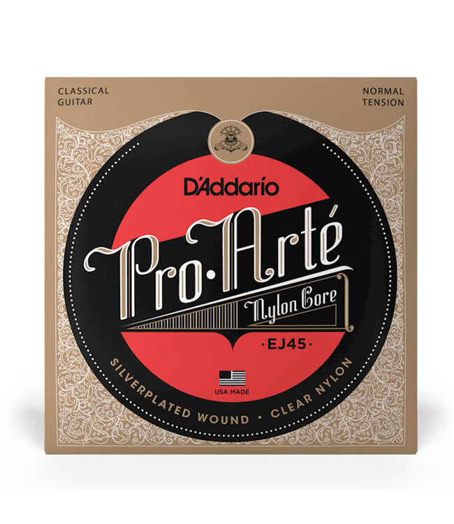 D'Addario EJ45 Pro-Arte Classical Guitar Strings - Normal Tension