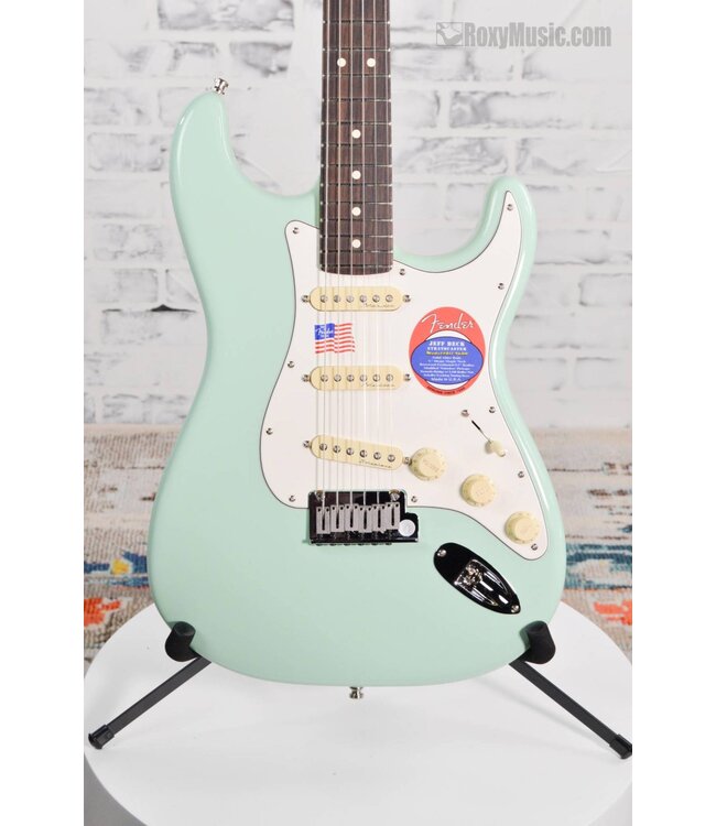 Jeff Beck Stratocaster - Surf Green Electric Guitar