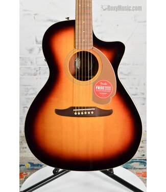 Fender Newporter Player Acoustic Electric Guitar - Sunburst