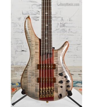 Ibanez 5-String SR5CMDX SR Premium Bass Guitar - Black Ice