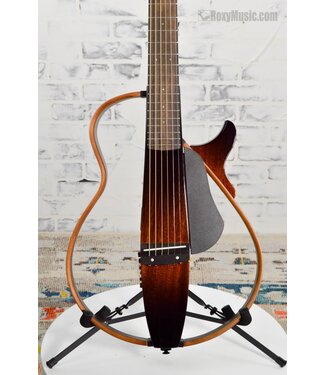 Yamaha SLG200 Steel String Silent Guitar With Gigbag - Tobacco Brown Sunburst