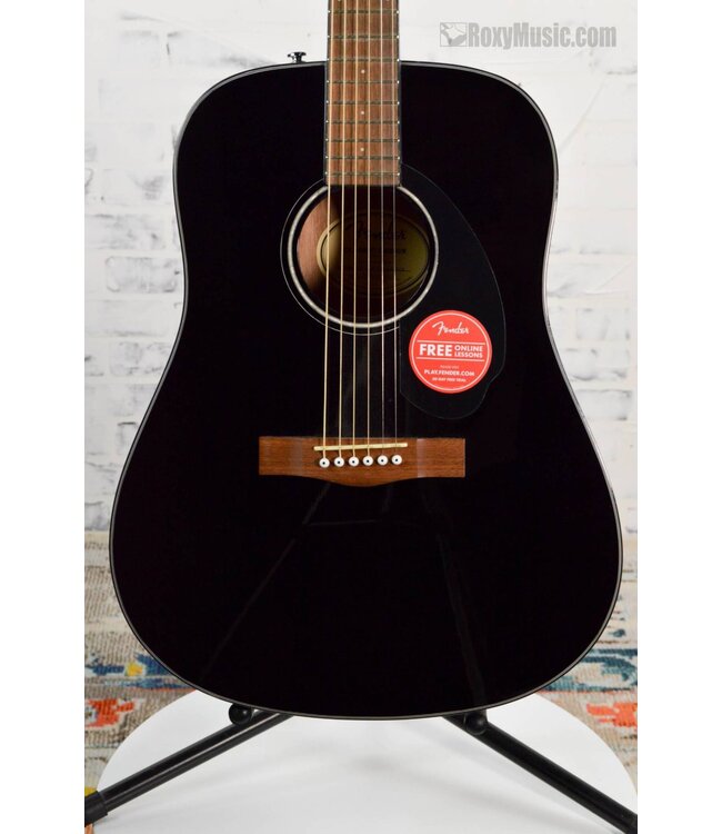 CD60S Dreadnought Spruce Acoustic Guitar - Black