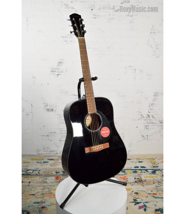 CD60S Dreadnought Spruce Acoustic Guitar - Black