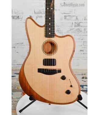 Fender Acoustasonic Jazzmaster Acoustic Electric Guitar - Natural