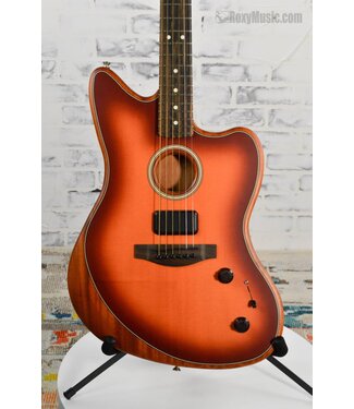 Fender Used Acoustasonic Jazzmaster Acoustic Electric Guitar - Tobacco Sunburst