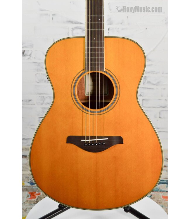 Yamaha FSTA TransAcoustic Concert Acoustic-Electric Guitar - Vintage Tint