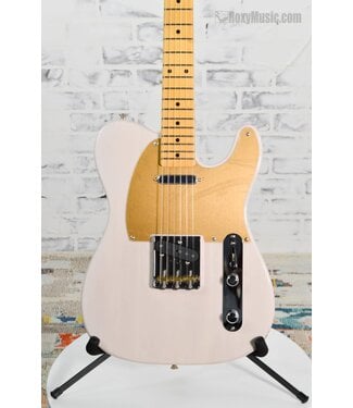 Fender JV Modified 50'S Telecaster Electric Guitar - White Blonde