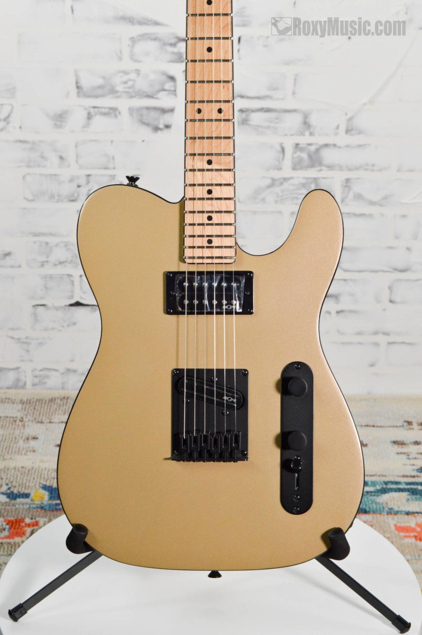 SQUIER CONTEMPORARY TELE SHORELINE GOLD ELECTRIC GUITAR