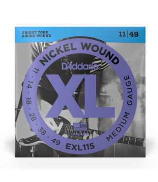 D'Addario D'Addario EXL115 XL Electric Guitar Strings - .011-.049 Medium