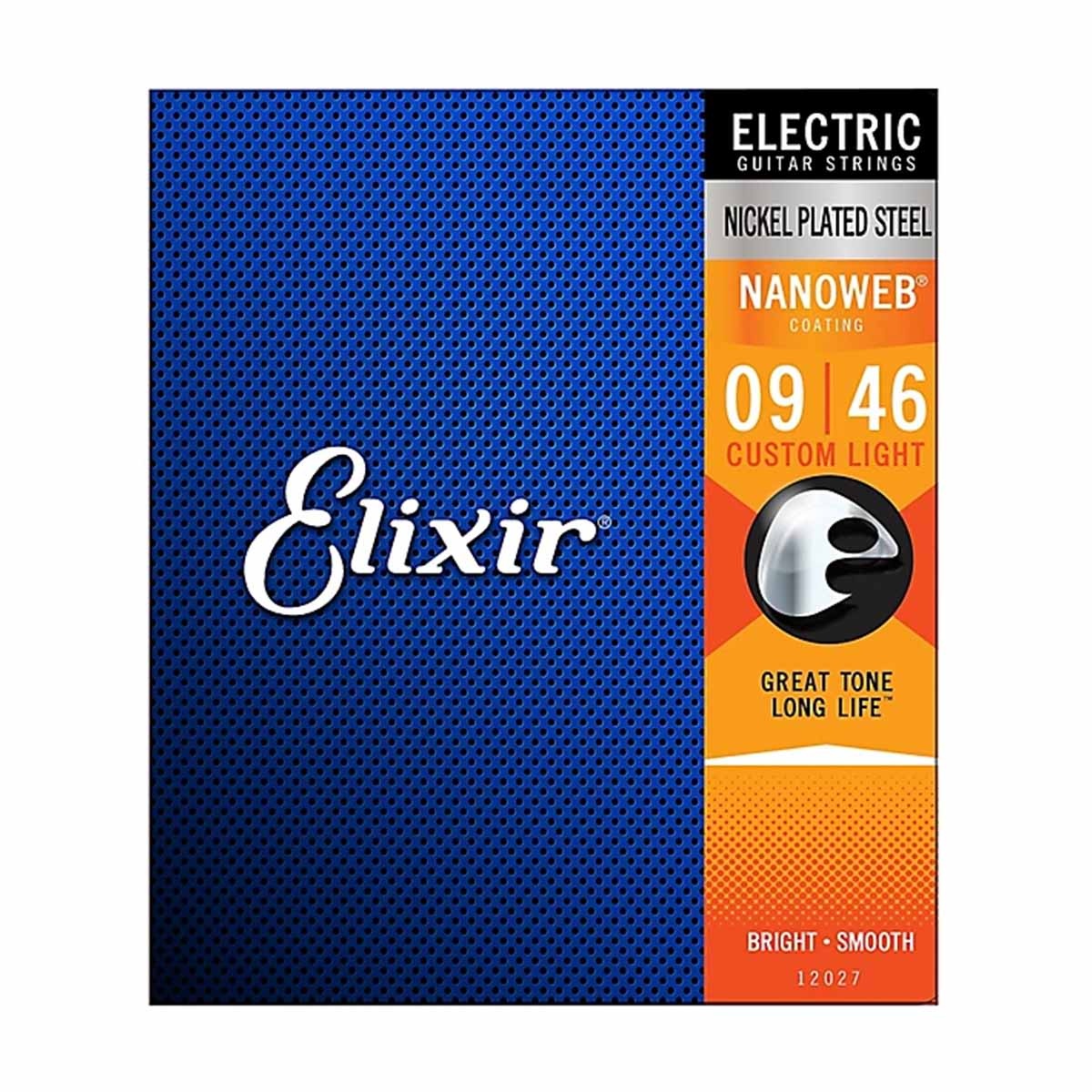ELIXIR CUSTOM LIGHT NPS NANOWEB ELECTRIC GUITAR STRINGS 9-46 - Roxy Music