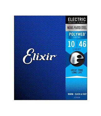 Elixir Elixir Strings 12050 Polyweb Electric Guitar Strings - .010-.046 Light