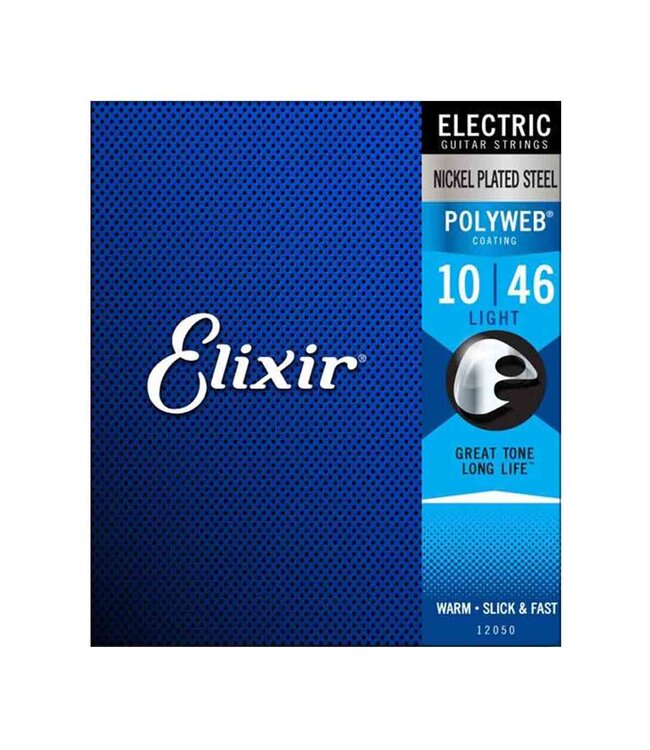 Elixir Strings 12050 Polyweb Electric Guitar Strings - .010-.046 Light
