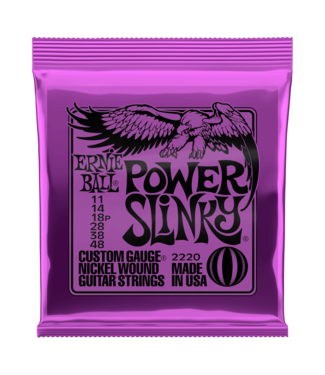 Ernie Ball Ernie Ball Power Slinky Nickel Wound Electric Guitar Strings 11-48