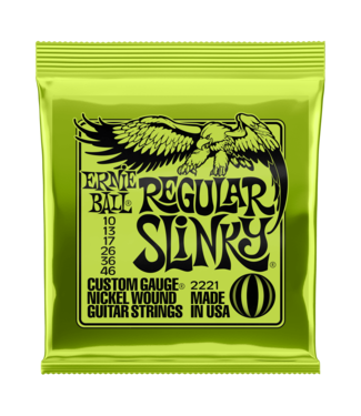 Ernie Ball Ernie Ball 2221 Regular Slinky Electric Guitar Strings - .010-.046