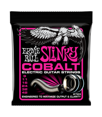 Ernie Ball Ernie Ball 2723 Super Slinky Cobalt Electric Guitar Strings - .009-.042