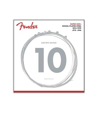Fender Fender 250R Super 250's Nickel-Plated Steel Electric Guitar Strings - .010-.046 Regular