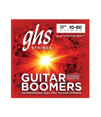 Ghs GHS HEAVYWEIGHT BOOMERS ELECTRIC GUITAR STRINGS 10-60