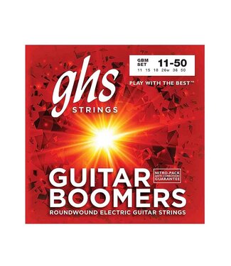 Ghs GHS MEDIUM BOOMERS ELECTRIC GUITAR STRINGS 11-50