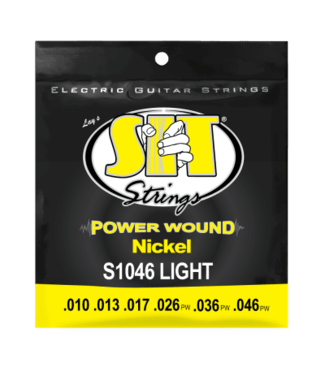 Sit SIT Light Powerwound Nickel Electric Guitar Strings 10-46