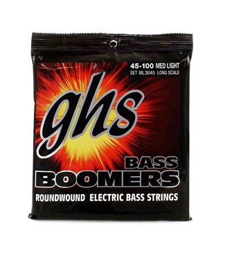 Ghs GHS MEDIUM LIGHT BOOMER LONG SCALE BASS STRINGS 45-100
