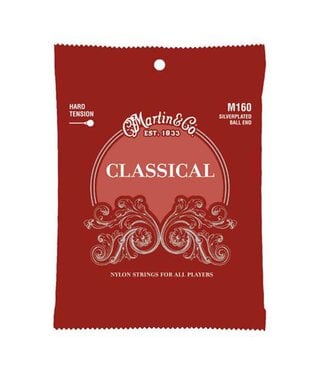 Martin Martin Hard Tension Silverplated Ball End Classical Guitar Strings 28-43