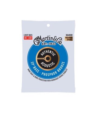 Martin Martin MA4800 Light SP PB Acoustic Bass Guitar Strings 45-100