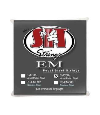 SIT (S.I.T.) SIT C 6TH TUNING PEDAL STEEL STRINGS 17-68