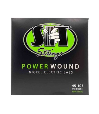 SIT (S.I.T.) SIT Medium Light PowerWound Nickel Bass Strings 45-105